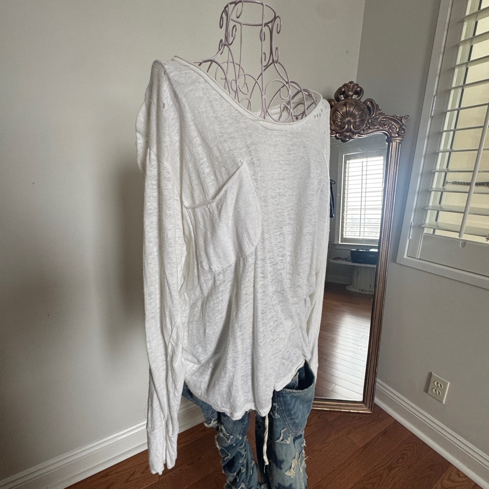 Magnolia Pearl Cream Long Sleeve Top